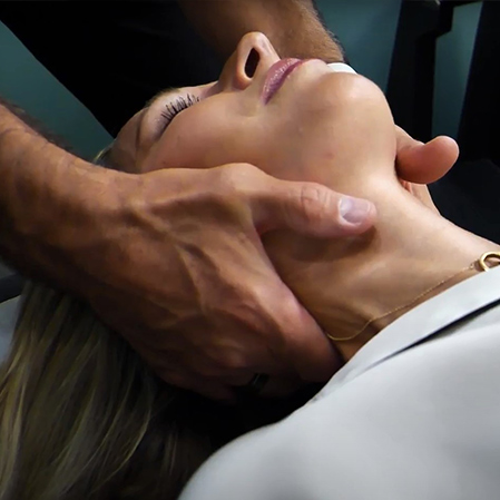 Chiropractor Kirkland CA Dr. Jeremy Meadows Neck Adjustment