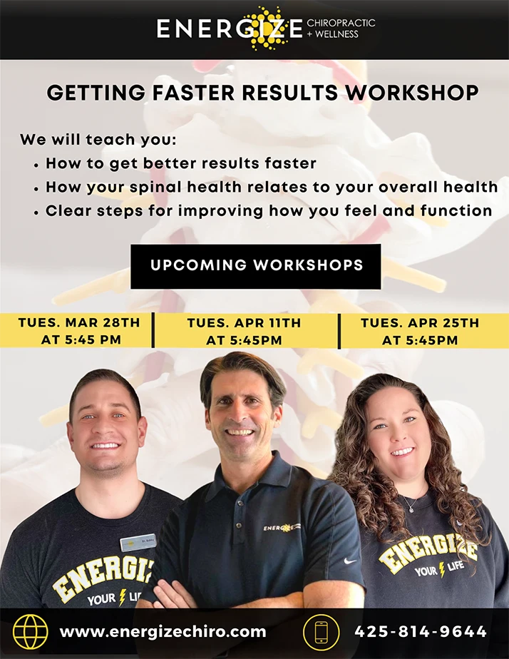 Chiropractic Kirkland WA Getting Faster Results Workshop Chiropractic Kirkland WA Getting Faster Results Workshop